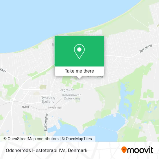 Odsherreds Hesteterapi IVs map