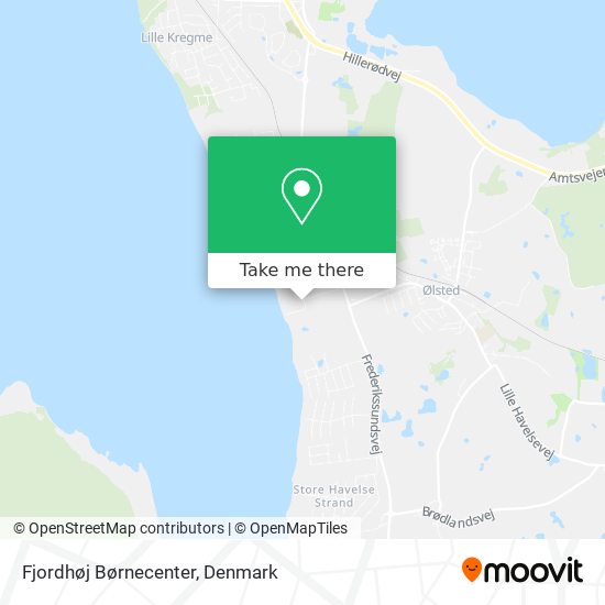 Fjordhøj Børnecenter map