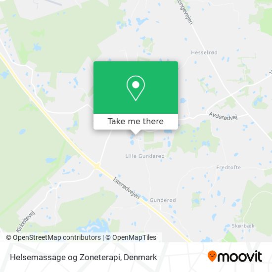 Helsemassage og Zoneterapi map