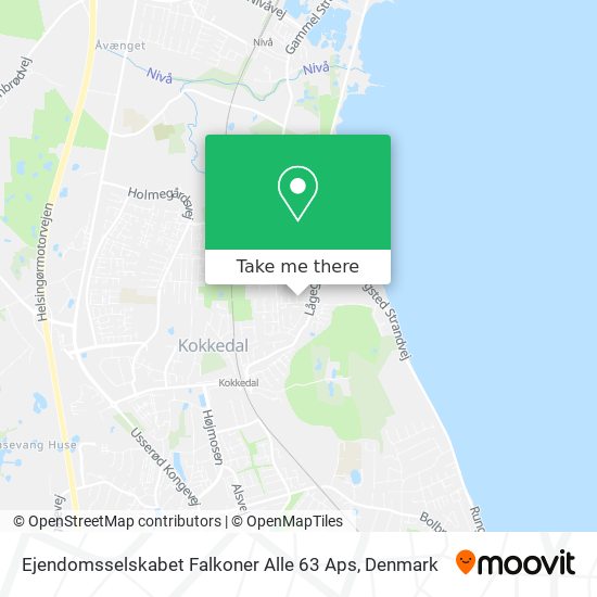 Ejendomsselskabet Falkoner Alle 63 Aps map