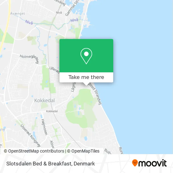 Slotsdalen Bed & Breakfast map