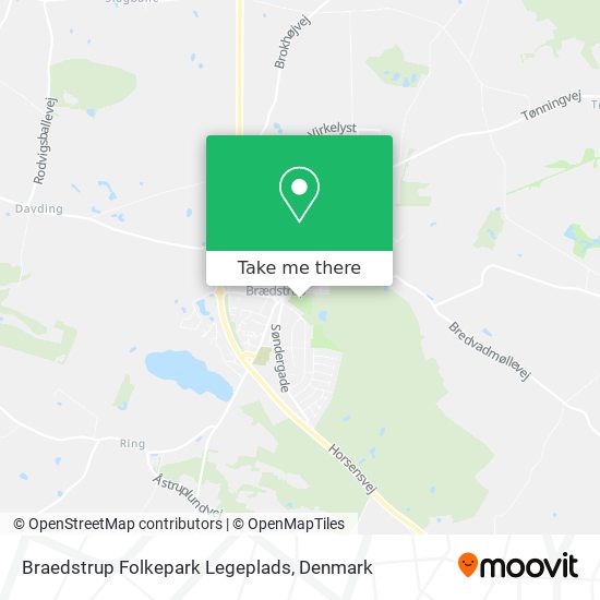 Braedstrup Folkepark Legeplads map