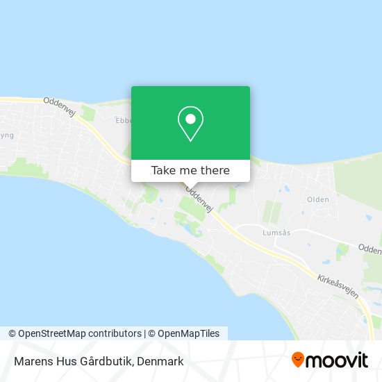 Marens Hus Gårdbutik map