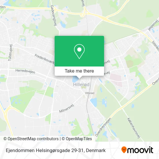 Ejendommen Helsingørsgade 29-31 map