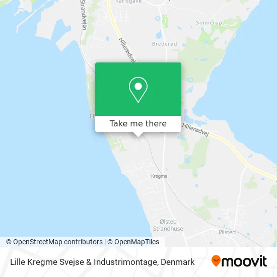 Lille Kregme Svejse & Industrimontage map