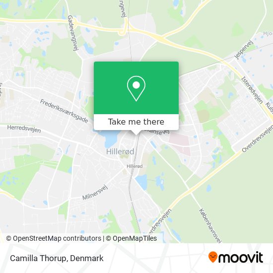 Camilla Thorup map