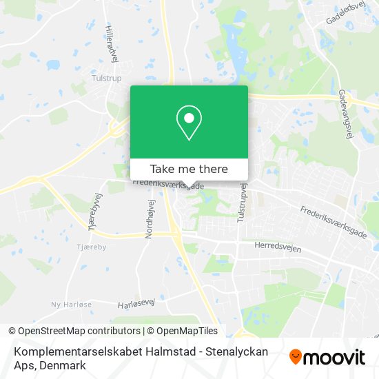 Komplementarselskabet Halmstad - Stenalyckan Aps map