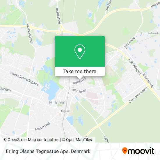 Erling Olsens Tegnestue Aps map