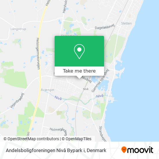 Andelsboligforeningen Nivå Bypark i map