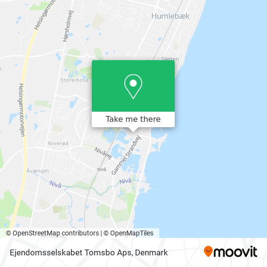 Ejendomsselskabet Tomsbo Aps map