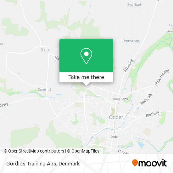 Gordios Training Aps map