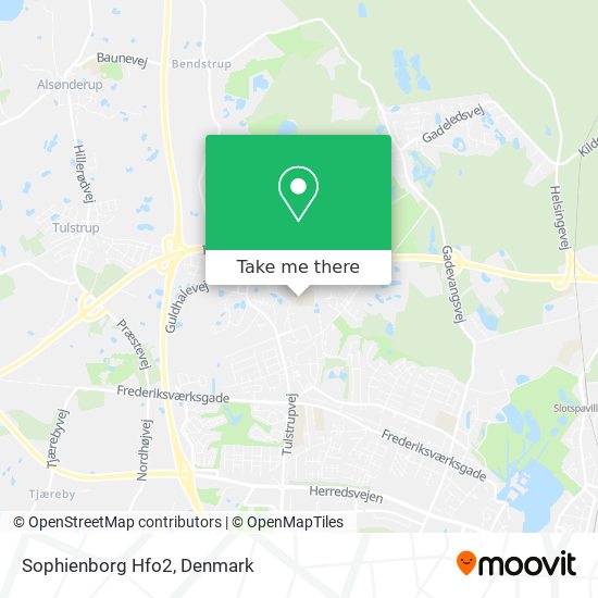 Sophienborg Hfo2 map