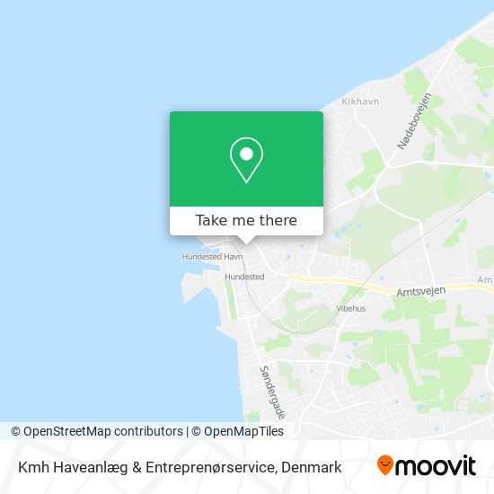 Kmh Haveanlæg & Entreprenørservice map