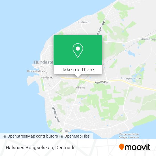 Halsnæs Boligselskab map