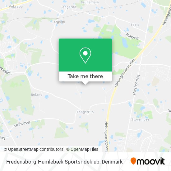 Fredensborg-Humlebæk Sportsrideklub map