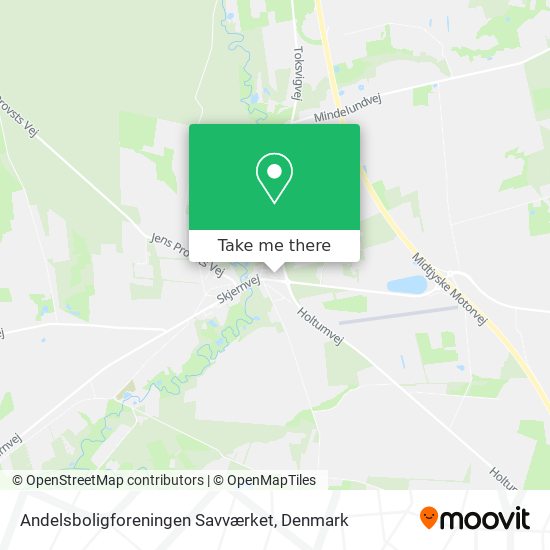 Andelsboligforeningen Savværket map