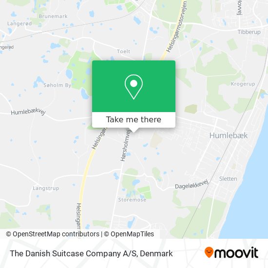 The Danish Suitcase Company A / S map