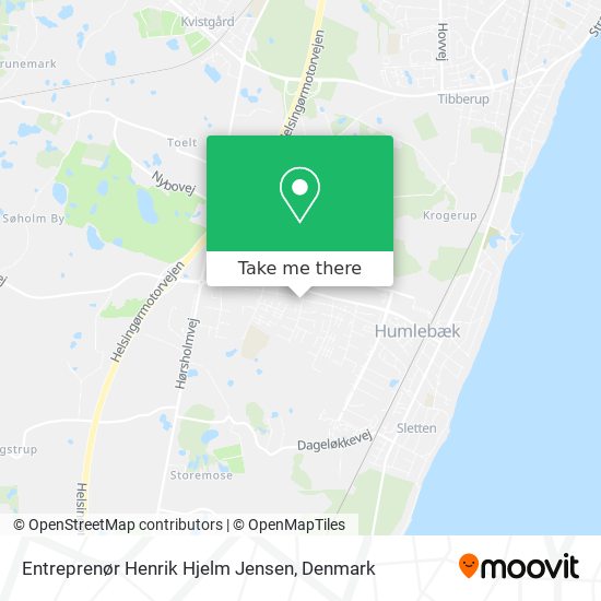 Entreprenør Henrik Hjelm Jensen map