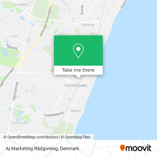 Aj Marketing Rådgivning map