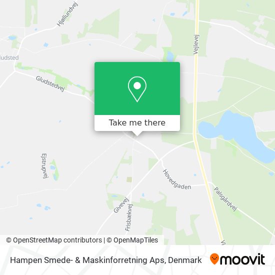 Hampen Smede- & Maskinforretning Aps map