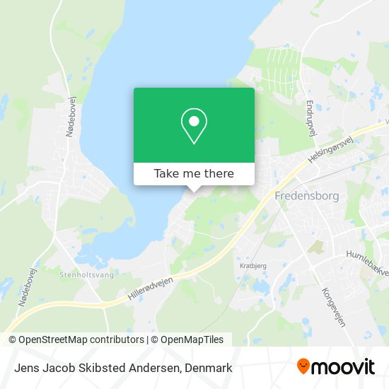 Jens Jacob Skibsted Andersen map