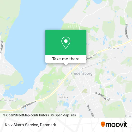 Kniv Skarp Service map