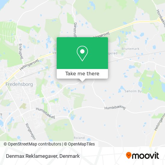 Denmax Reklamegaver map