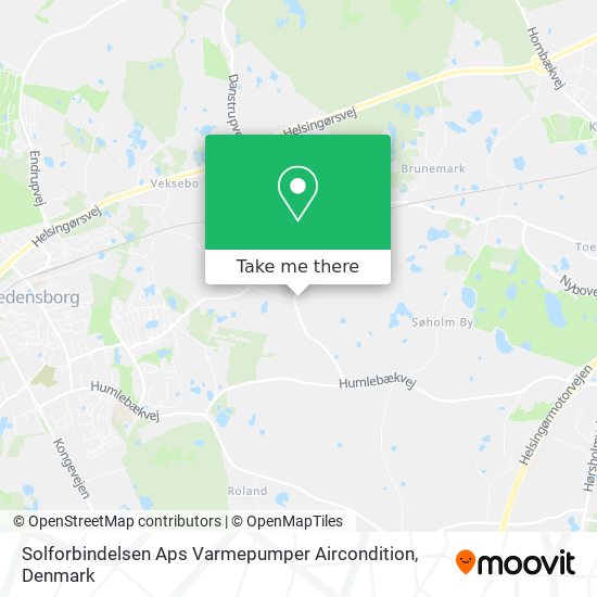 Solforbindelsen Aps Varmepumper Aircondition map