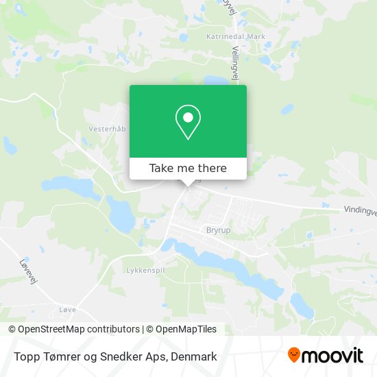 Topp Tømrer og Snedker Aps map
