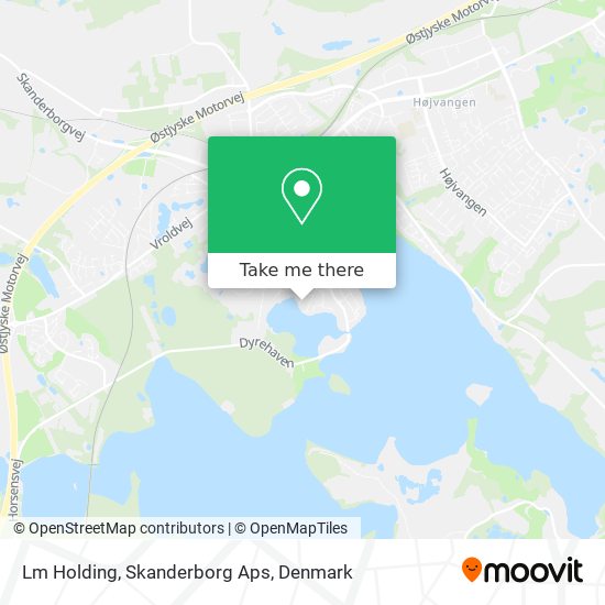 Lm Holding, Skanderborg Aps map