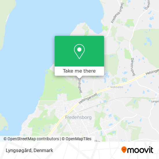 Lyngsøgård map