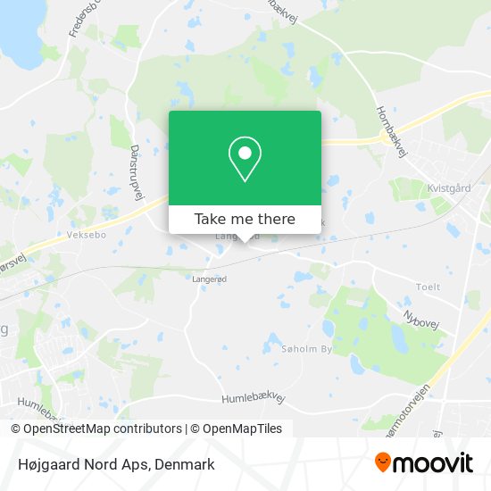 Højgaard Nord Aps map