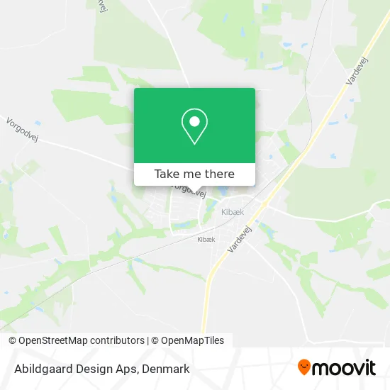 Abildgaard Design Aps map