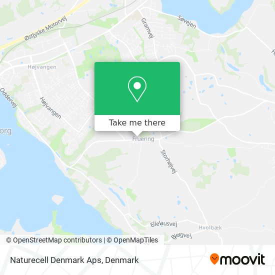 Naturecell Denmark Aps map