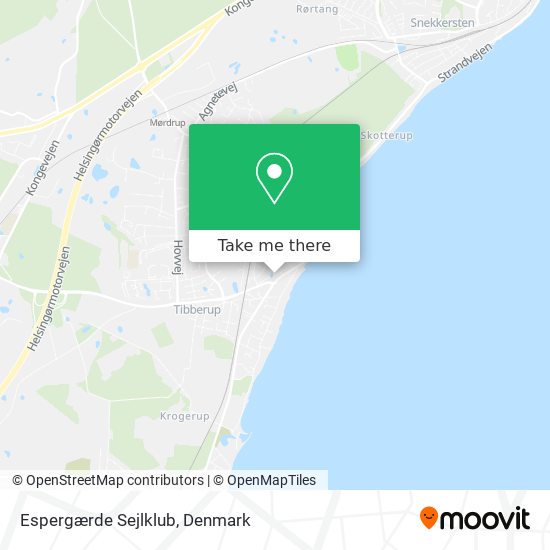 Espergærde Sejlklub map