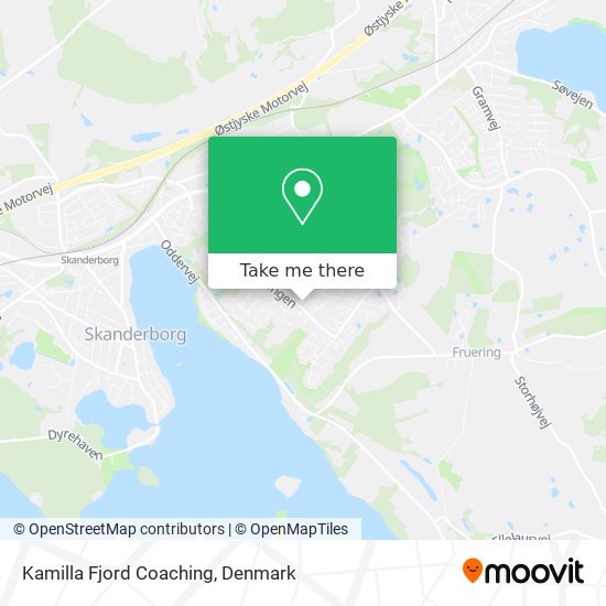 Kamilla Fjord Coaching map