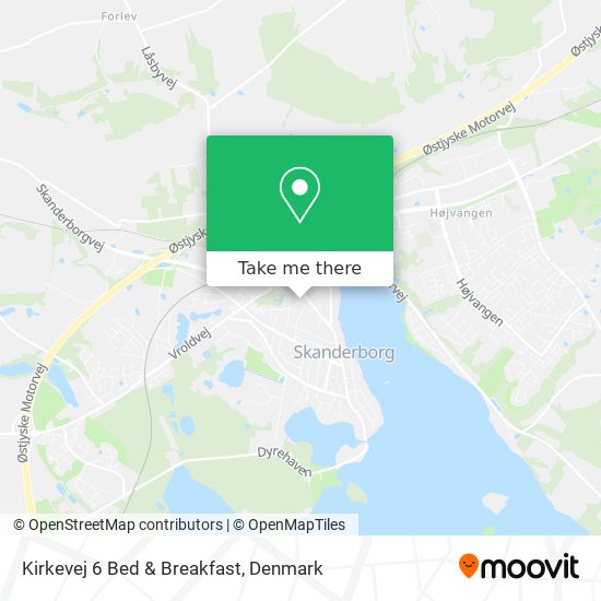 Kirkevej 6 Bed & Breakfast map