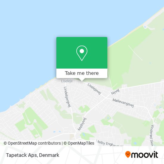 Tapetack Aps map