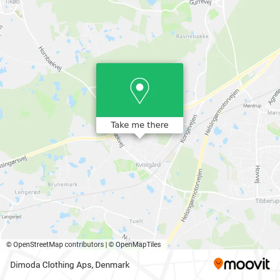 Dimoda Clothing Aps map
