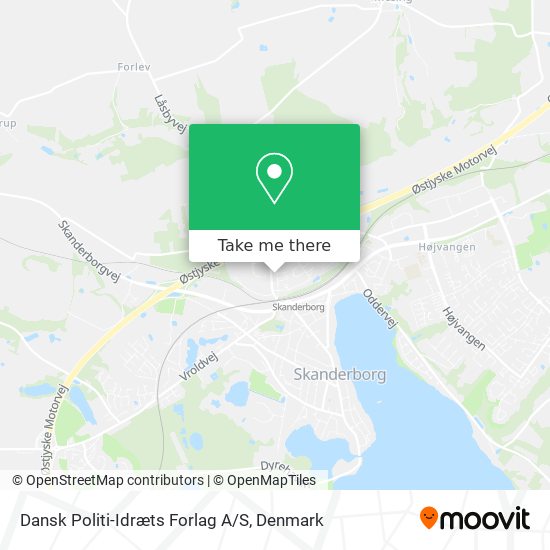 Dansk Politi-Idræts Forlag A/S map