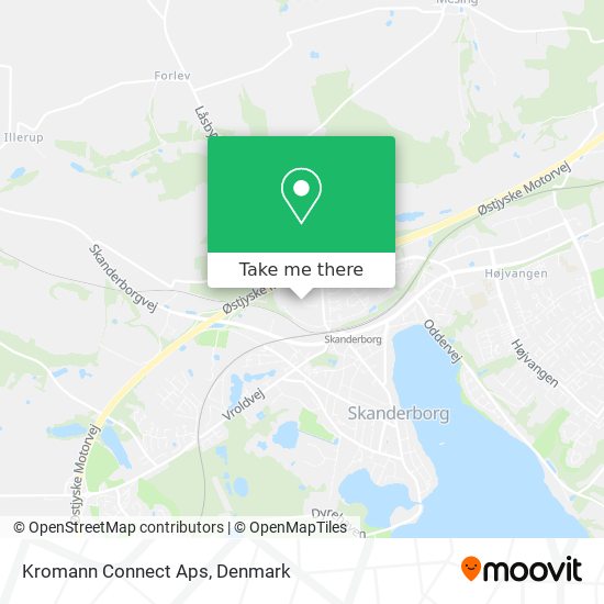 Kromann Connect Aps map
