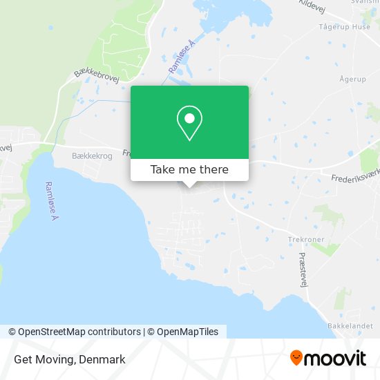 Get Moving map