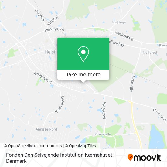 Fonden Den Selvejende Institution Kærnehuset map