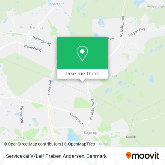 Servicekai V / Leif Preben Andersen map