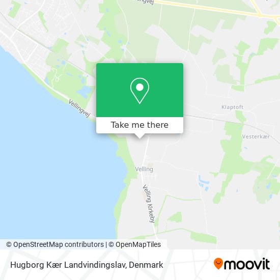 Hugborg Kær Landvindingslav map