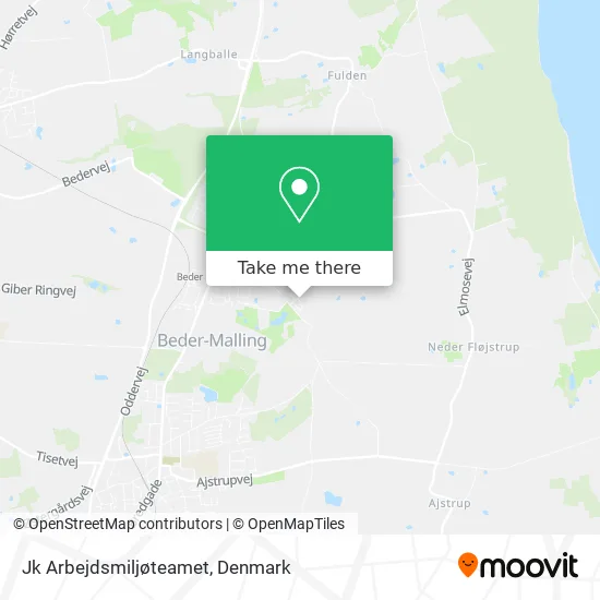 Jk Arbejdsmiljøteamet map
