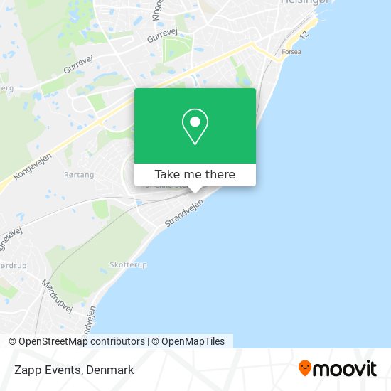 Zapp Events map