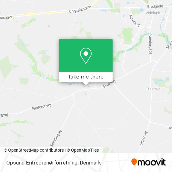 Opsund Entreprenørforretning map