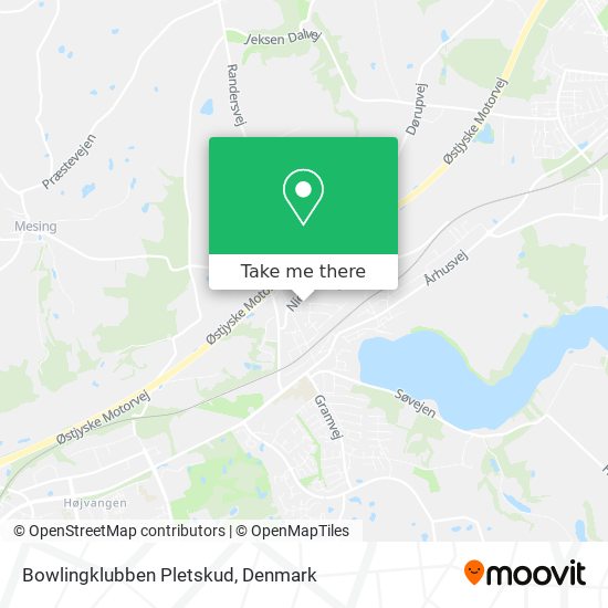 Bowlingklubben Pletskud map