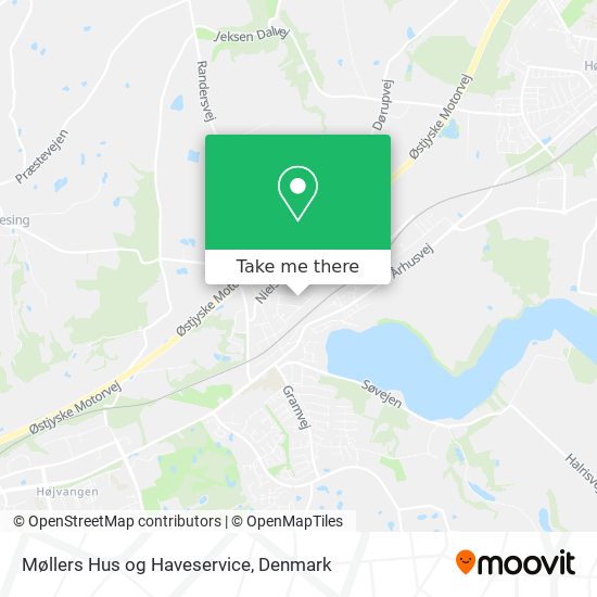 Møllers Hus og Haveservice map